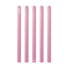 160M Mirror Pembe Sosis Balon (Pink) 50'li Nozzle Up