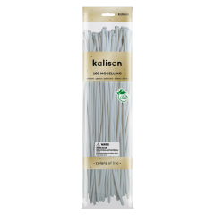 160M Pastel Beyaz Sosis Balon (White) 50'li Nozzle Up