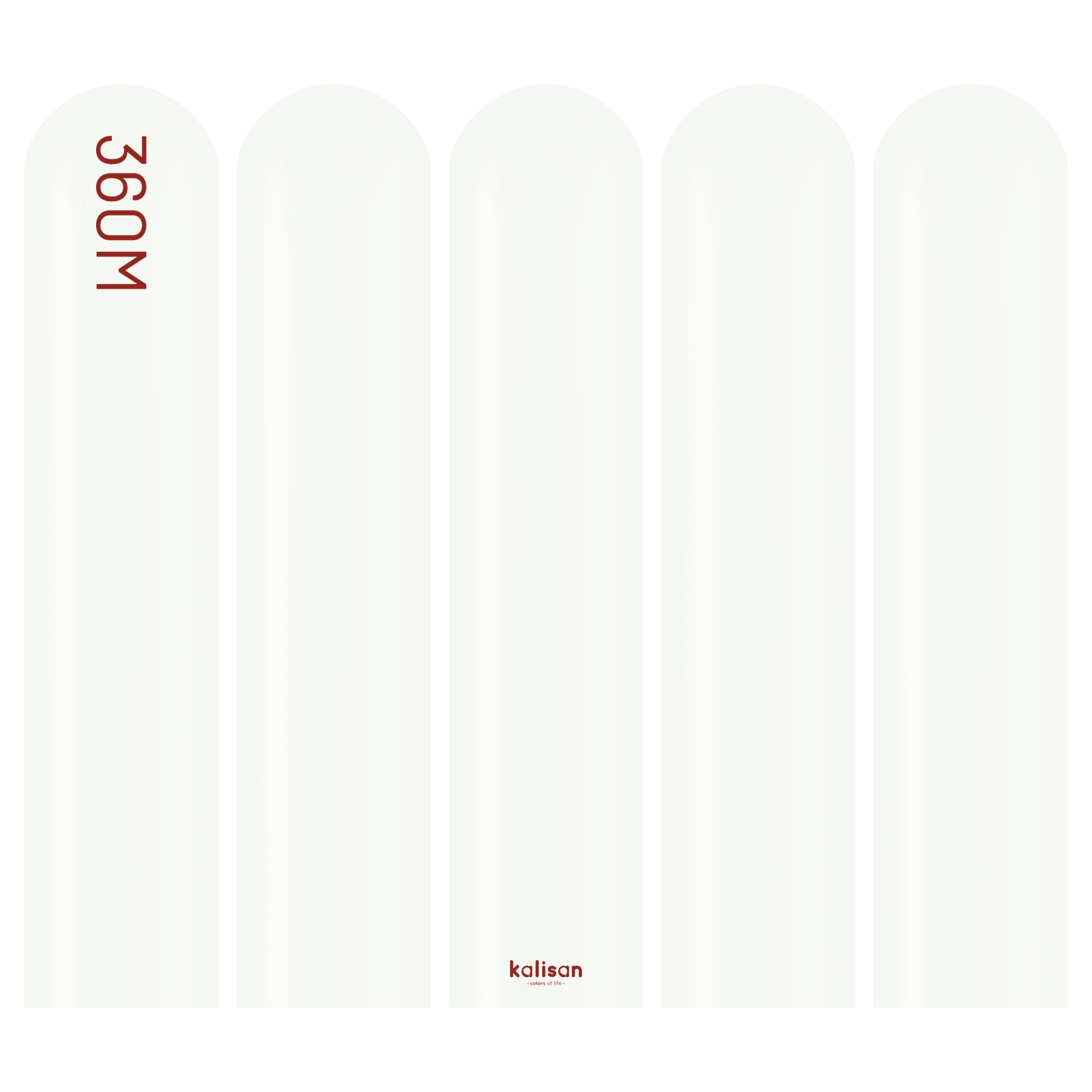 360M Pastel Beyaz Sosis Balon (White) 50'li Nozzle Up