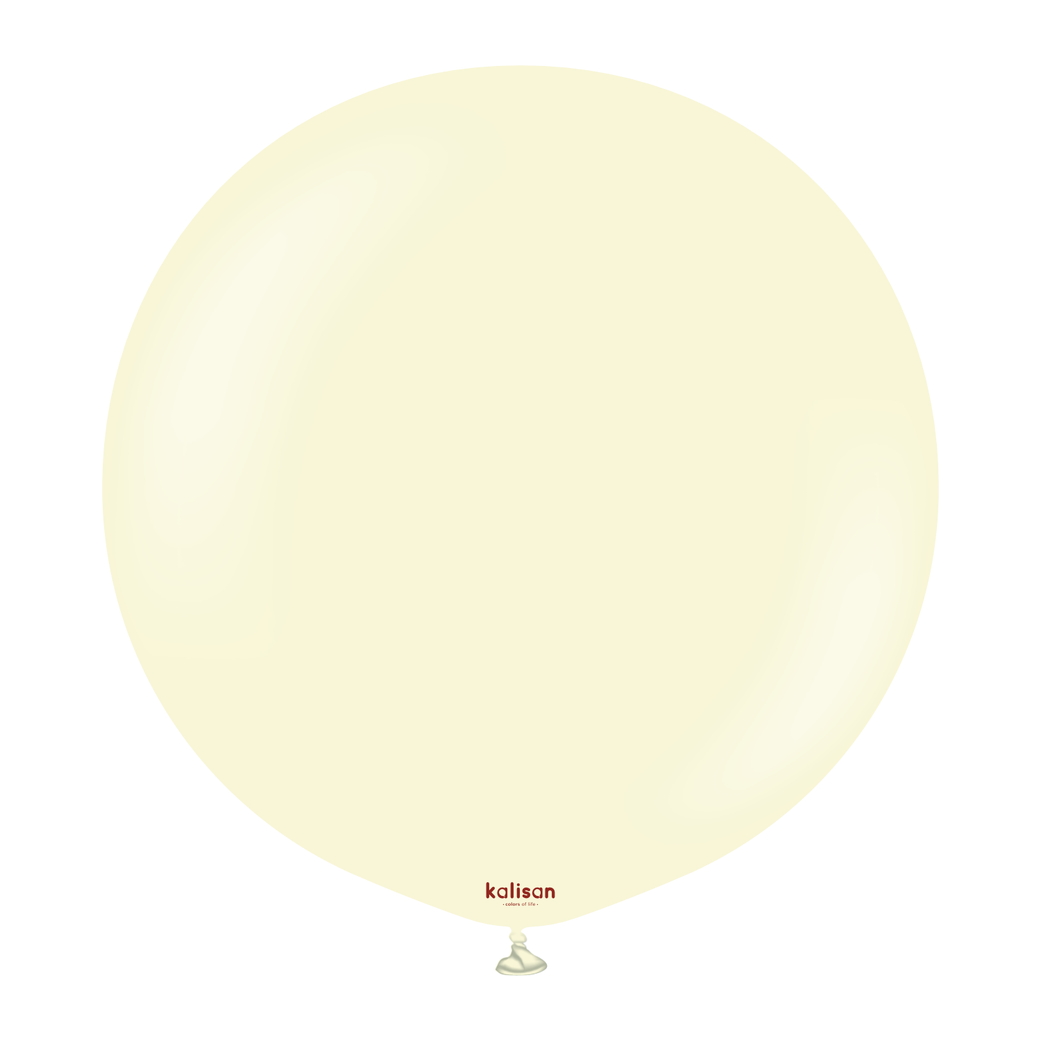 24'' Makaron Pale Sarı Balon (Pale Yellow) 2'li