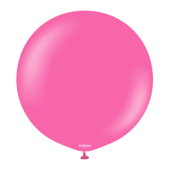 24'' Standart Balon Fuşya (Fuchsia) 2'li