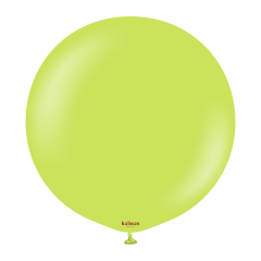 24'' Standart Balon Limon Yeşili (Lime Green) 2'li