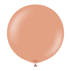 24'' Standart Balon Clay Pink (Pembe Kil) 2'li