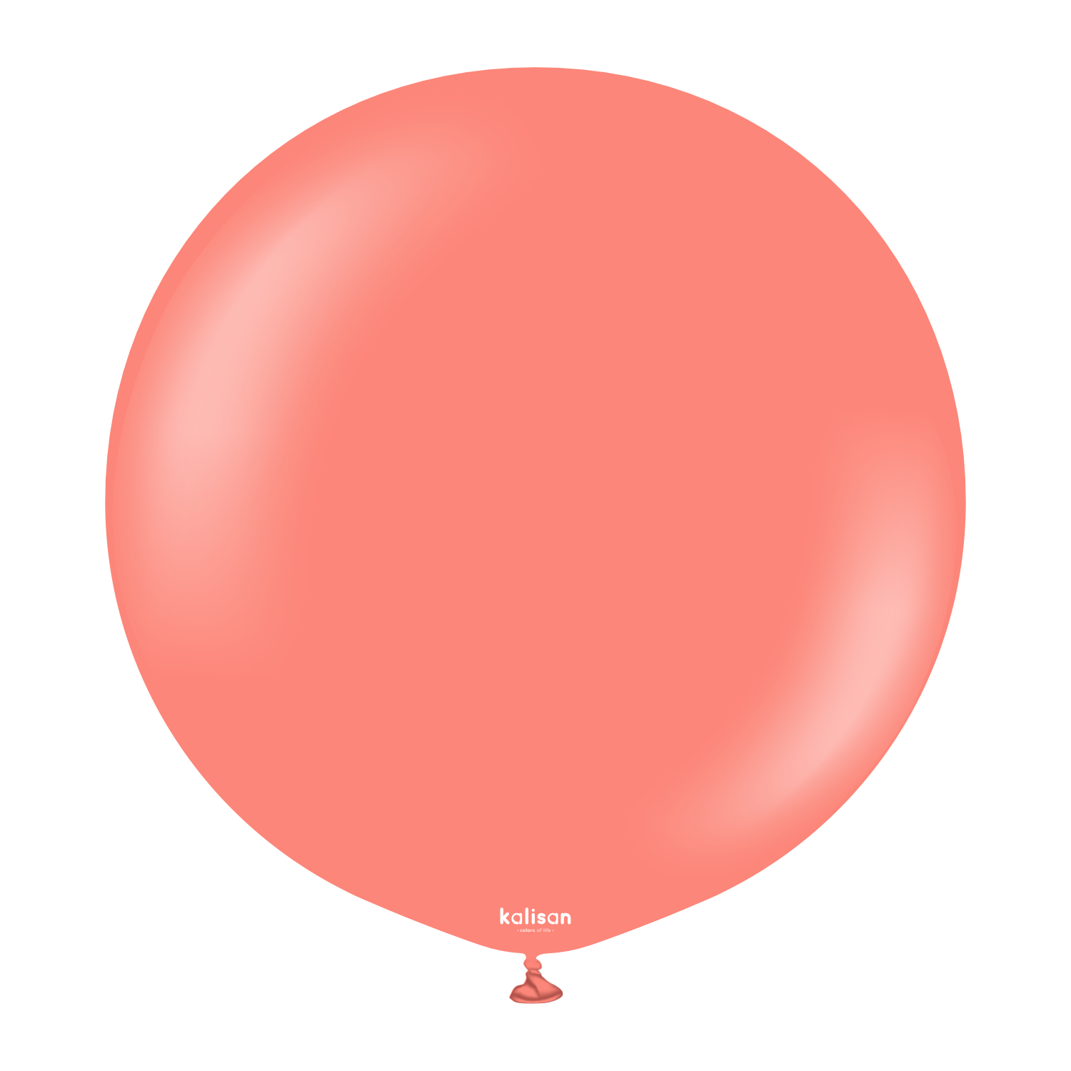 24'' Standart Balon Mercan (Coral) 2'li