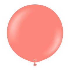 24'' Standart Balon Mercan (Coral) 2'li