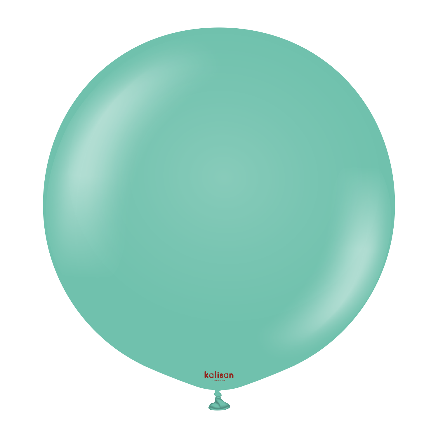 24'' Standart Balon Deniz Yeşili (Sea Green) 2'li