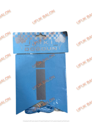 İyiki Doğdun Mavi Temalı Uzar Yazı