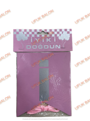 İyiki Doğdun Pembe Temalı Uzar Yazı