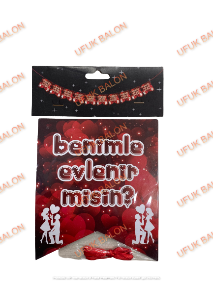 Evlenme Teklifi Temalı Uzar Yazı