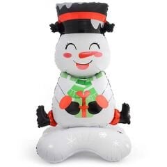 Ayaklı Oturan Kardan Adam 120x58