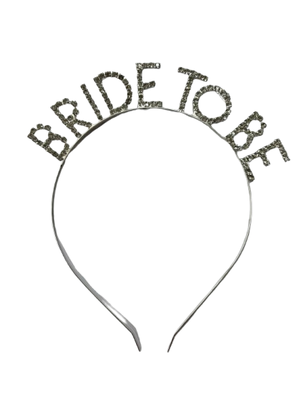 Taşlı Bride To Be Gümüş Taç