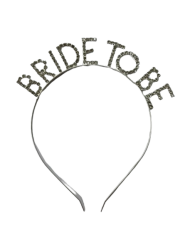 Taşlı Bride To Be Gümüş Taç