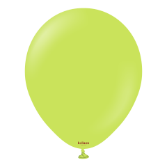 18'' Standart Balon Limon Yeşili (Lime Green) 5'li