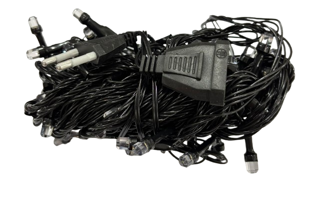 10m. Günışığı Siyah Kablo Eklemeli