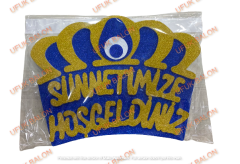 Sünnet Temalı Strafor Kapı Süsü