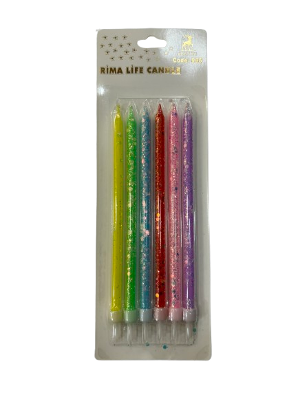 Simli Karışık Mum