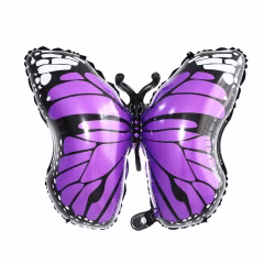 28'' Mor Kelebek Folyo Balon