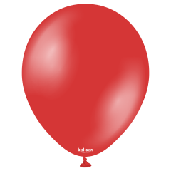 11'' Kalisan Metalik Kırmızı Balon (Red) 50'li