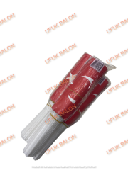 Sopalı Büyük Boy Kağıt Bayrak 40'lı