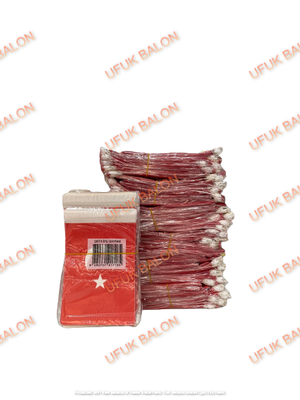 İpe Dizili Orta Boy Bayrak 10'lu