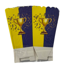 Sarı Lacivert Temalı Mısır Kutusu 8'li