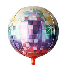 22'' Renkli Disko Folyo Balon