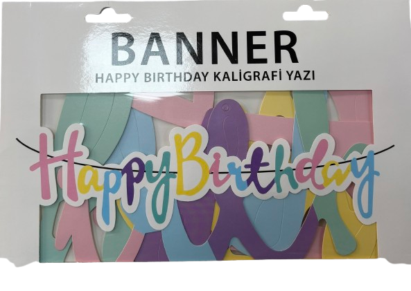 Renkli Kaligrafi Yazı