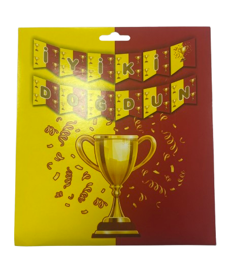 Sarı Kırmızı Temalı Banner