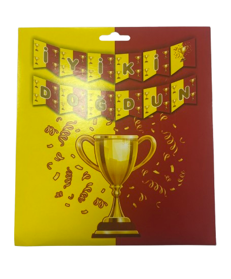 Sarı Kırmızı Temalı Banner