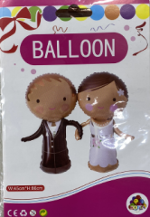 45x88 Gelin Folyo Balon