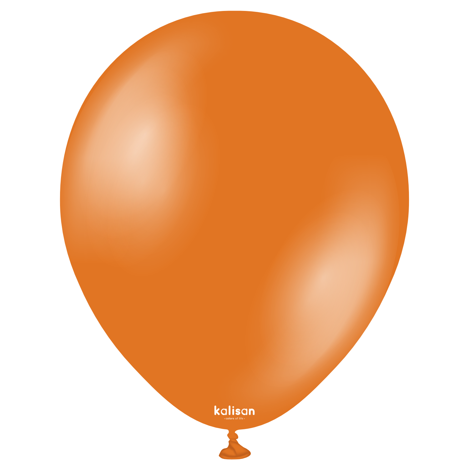 11'' Kalisan Metalik Turuncu Balon (Orange) 50'li