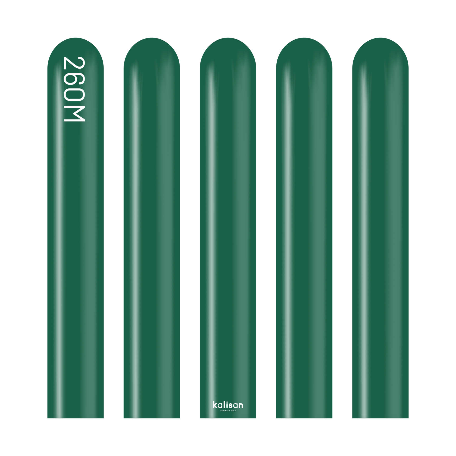 Pastel Koyu Yeşil Sosis Balon (Dark Green) 100'lü