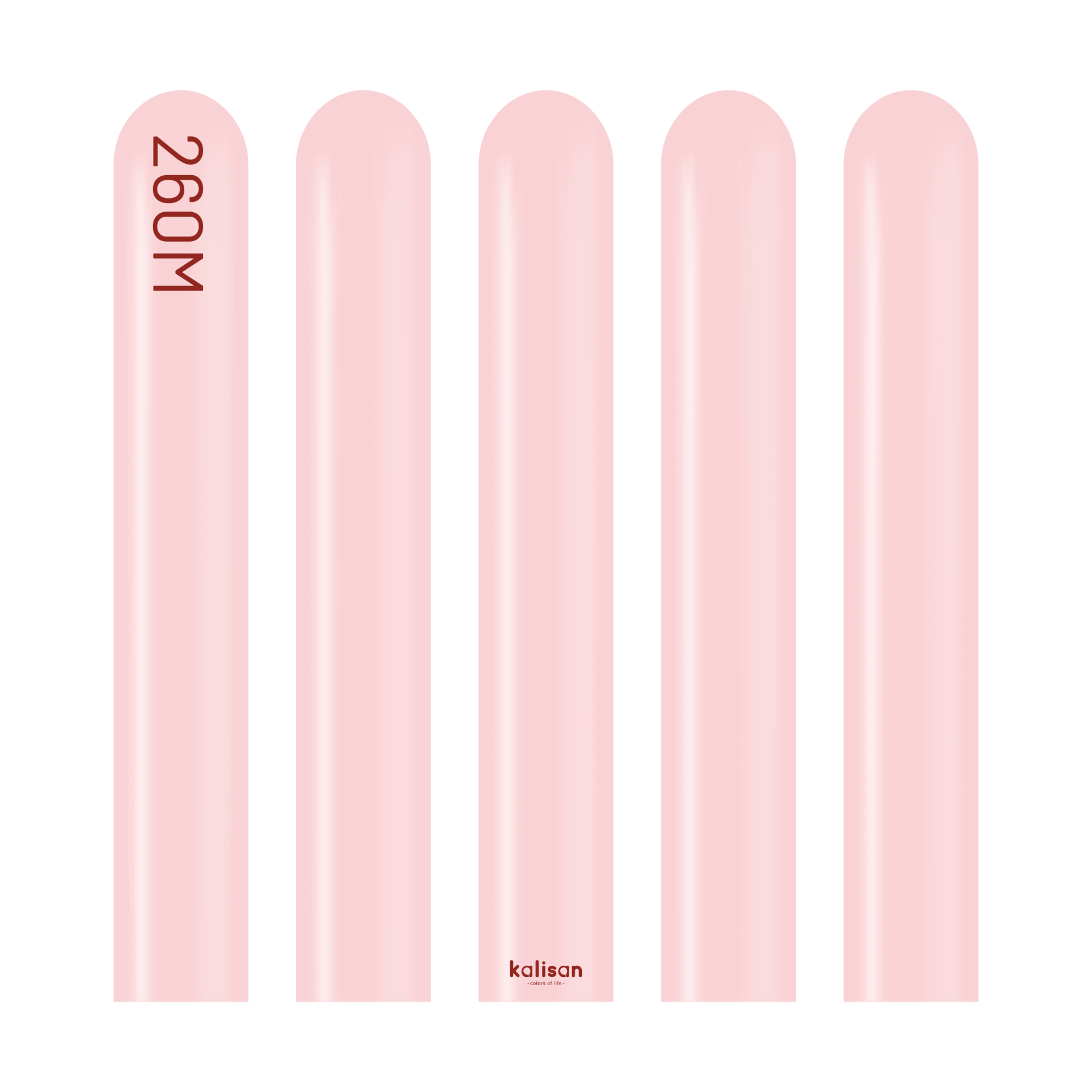 Makaron Pembe Sosis Balon (Mac Pink) 100'lü