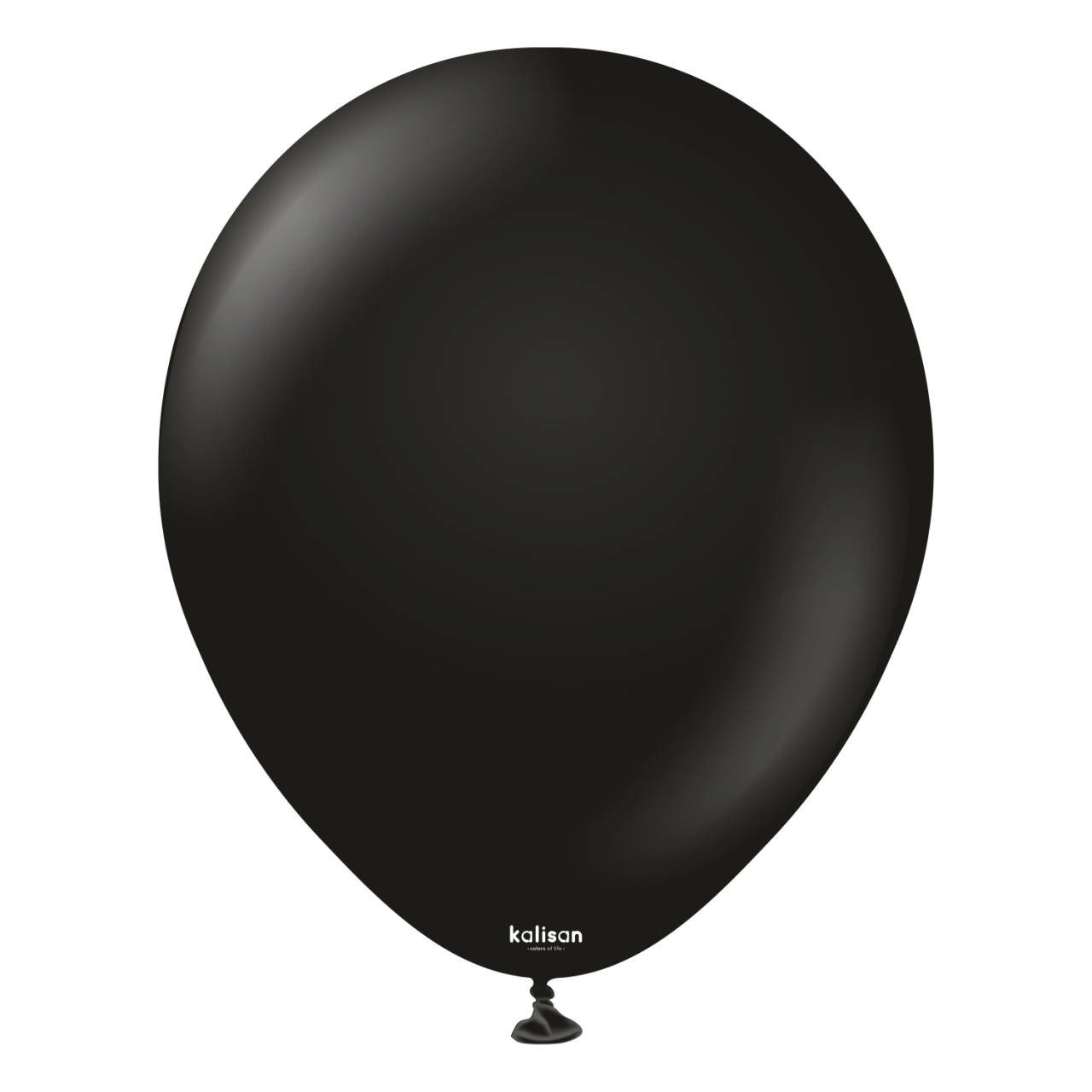 18'' Standart Balon Siyah (Black) 5'li