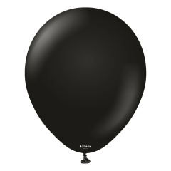 18'' Standart Balon Siyah (Black) 5'li