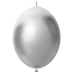 12'' K-Link Mirror Gümüş Balon (Silver) 50'li