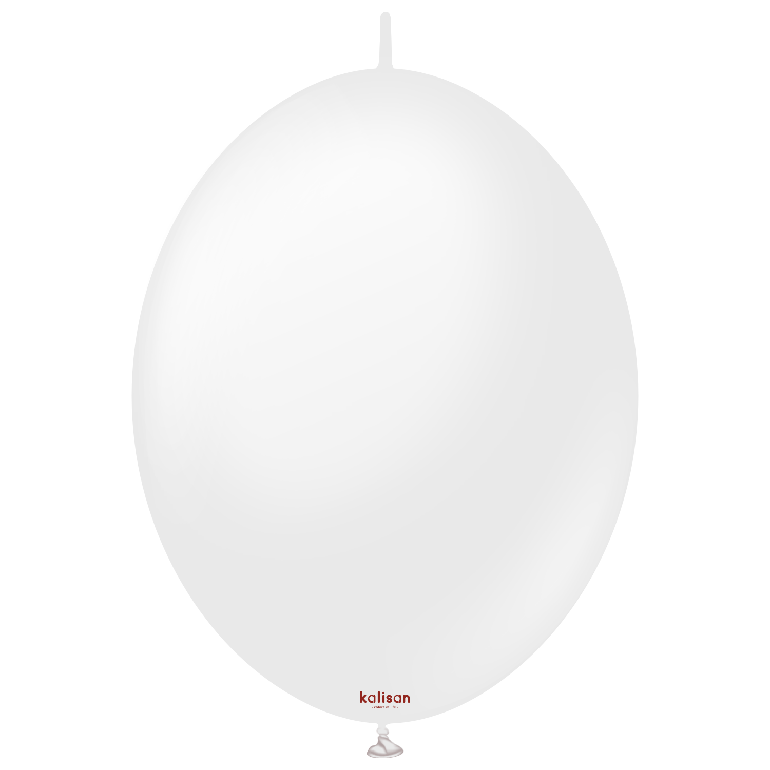 12'' K-Link Opak Kar Beyazı Balon (Snow White) 50'li