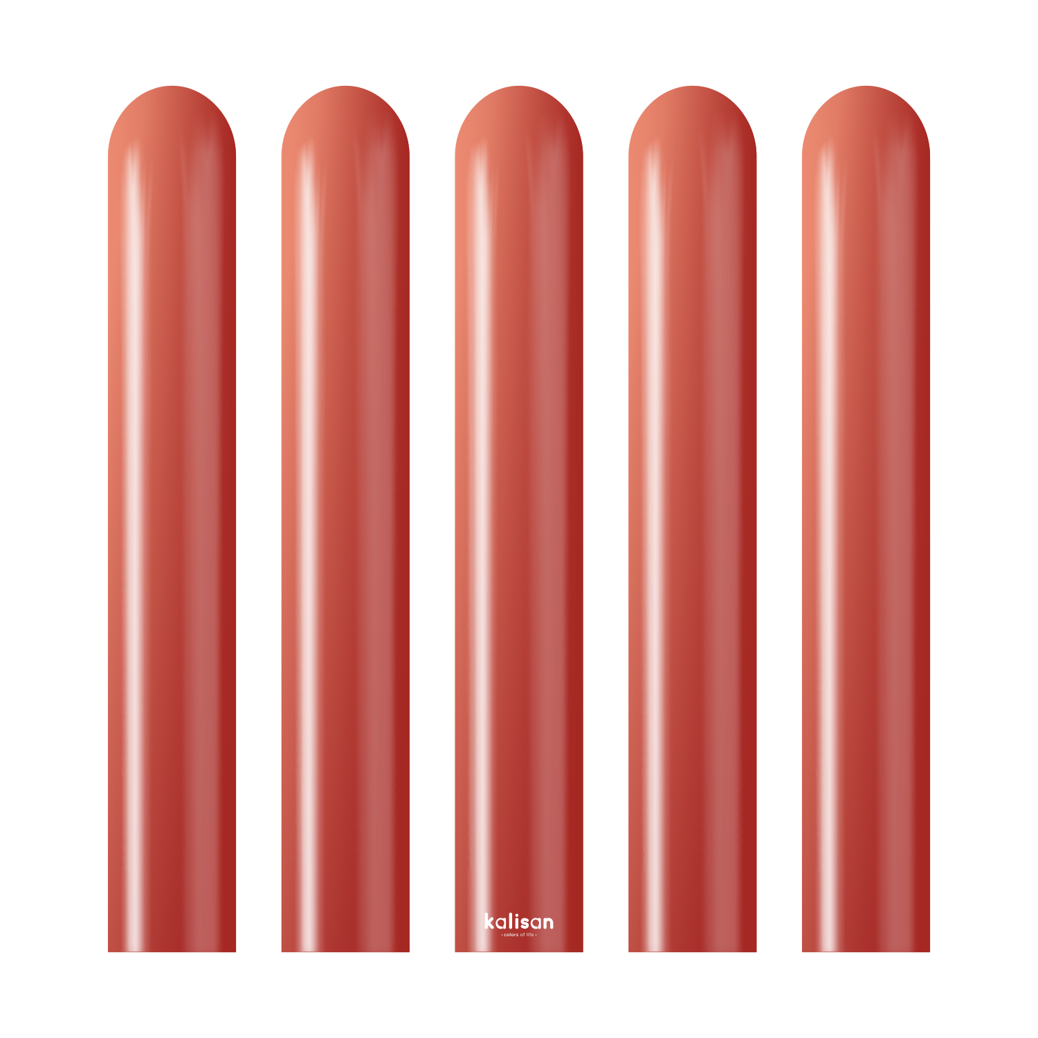 Mirror Kırmızı Sosis Balon (Red) 50'li