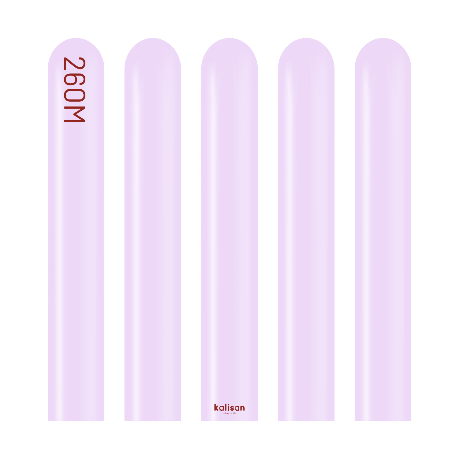 Makaron Lila Sosis Balon (Mac Lilac) 100'lü