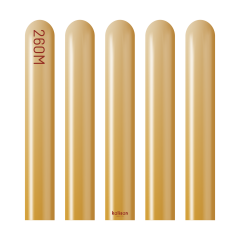 Mirror Altın Sosis Balon (Gold) 50'li