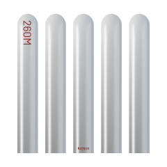 Mirror Gümüş Sosis Balon (Silver) 50'li