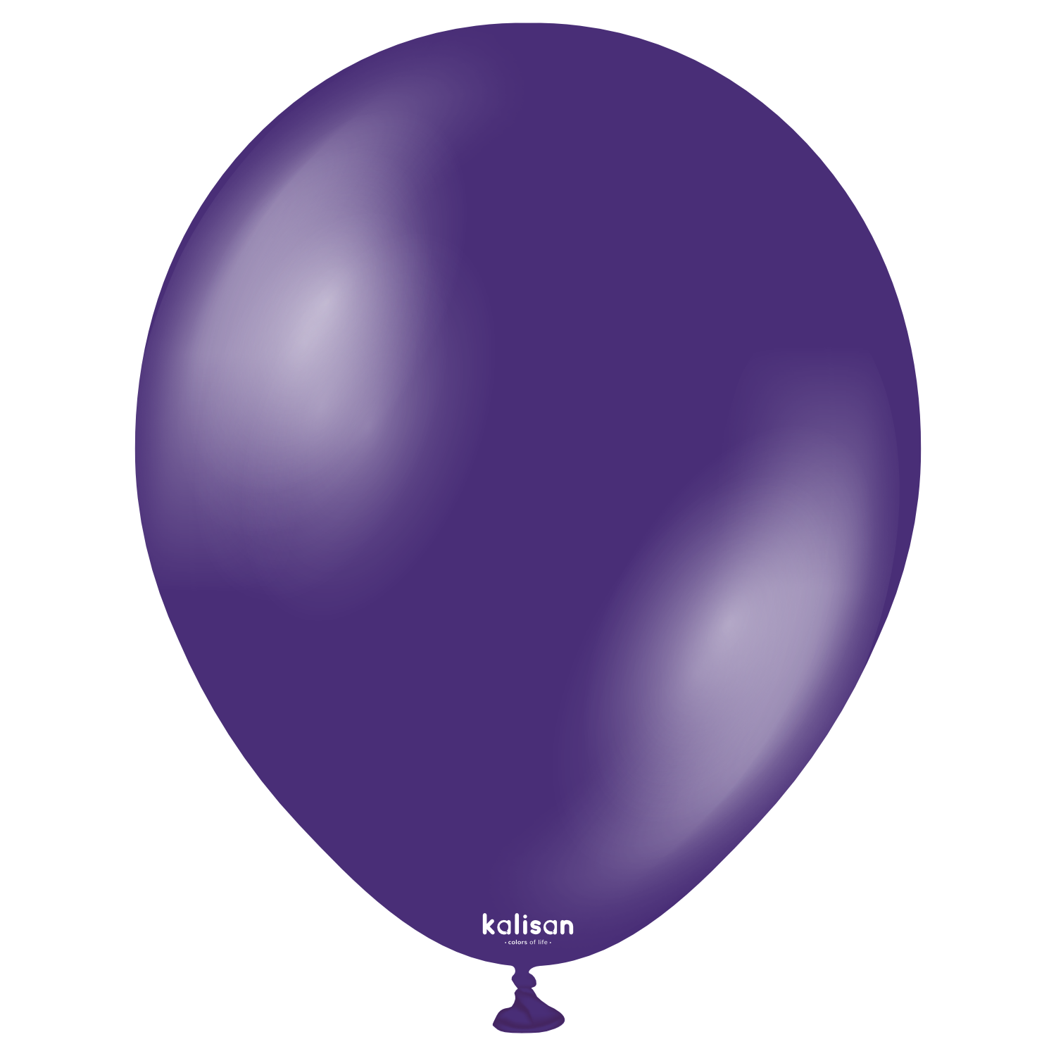 11'' Kalisan Metalik Mor Balon (Violet) 50'li