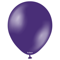 11'' Kalisan Metalik Mor Balon (Violet) 50'li