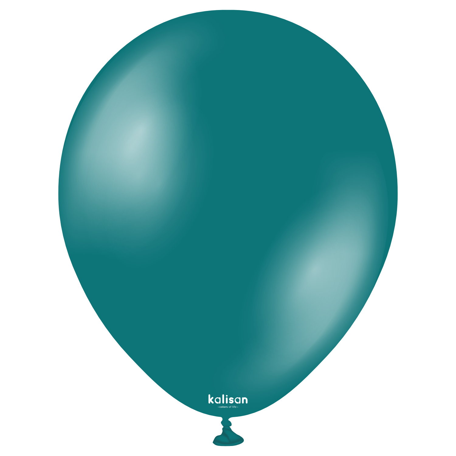 11'' Kalisan Metalik Turkuaz Balon (Turquoise) 50'li