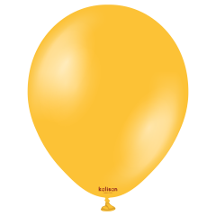 11'' Kalisan Metalik Hardal Balon (Goldenrod) 50'li