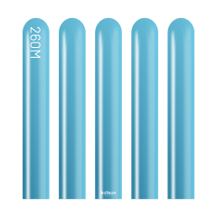 Mirror Mavi Sosis Balon (Blue) 50'li
