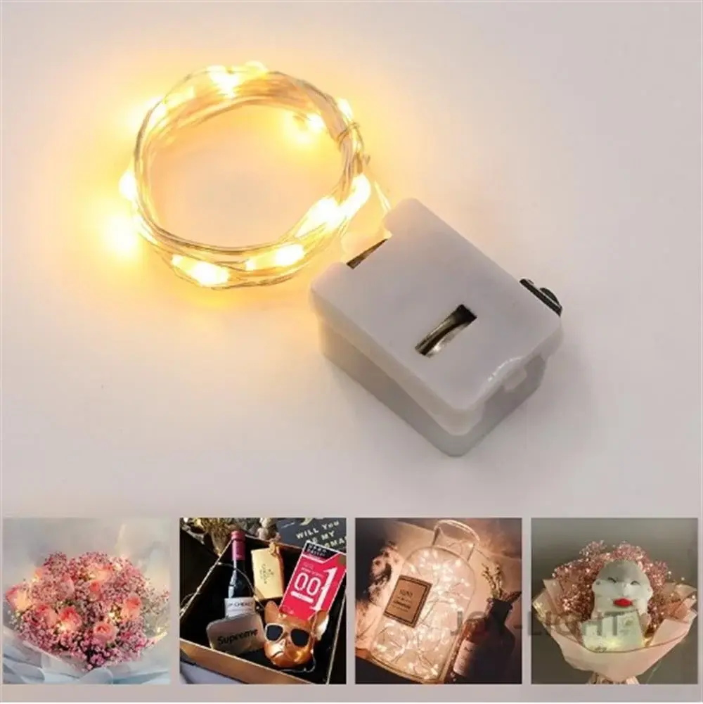 1.5m Pilli Mini Peri Led 5'li