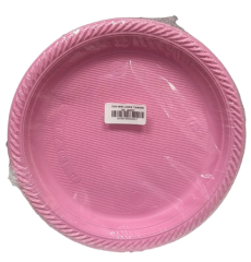 Plastik Pembe Tabak 25'li