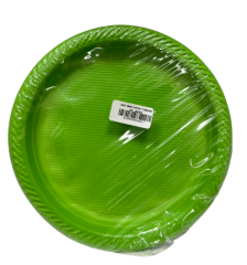 Plastik Yeşil Tabak 25'li