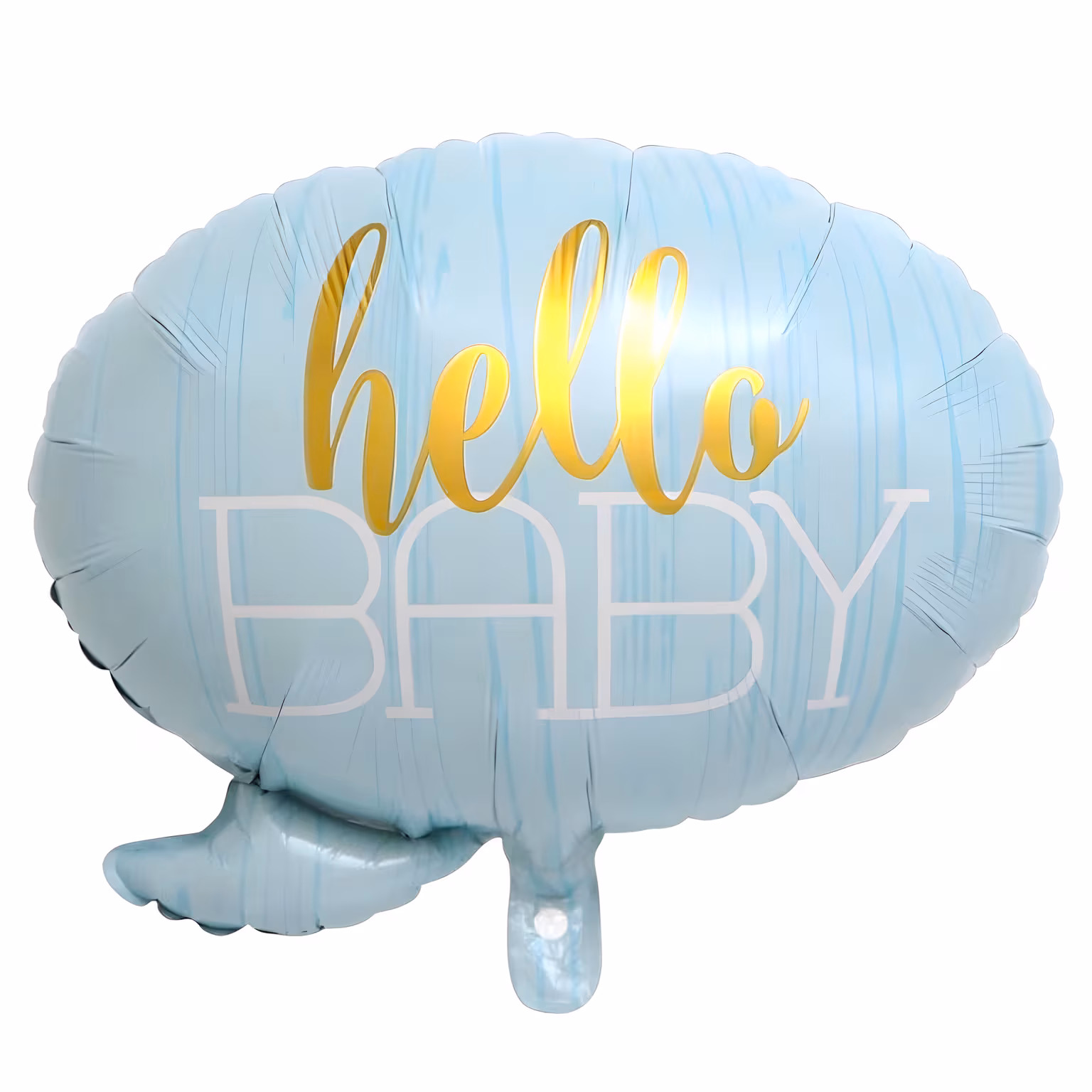 24'' Hello Baby Mavi Folyo Balon